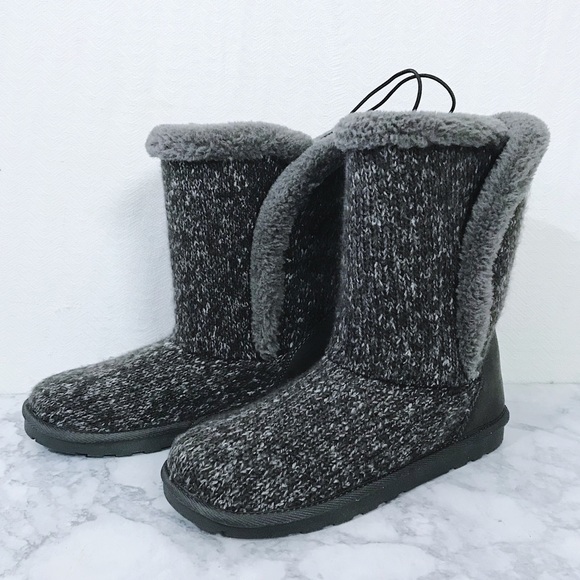 Arizona Jean Company Shoes - Arizona Knit & Faux Fur Winter Boots